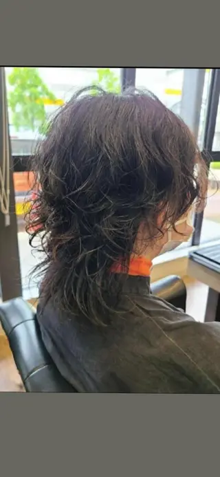ミディアム パーマ 関口 友菜のヘアスタイル