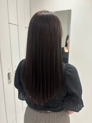 ロング 艶髪໒꒱／透明感 カラー🍀_そら🪽のヘアスタイル