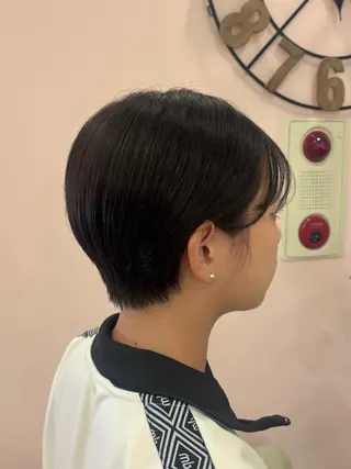 ショート 髪質改善縮毛50% OFF/吉田 響歌♡のヘアスタイル
