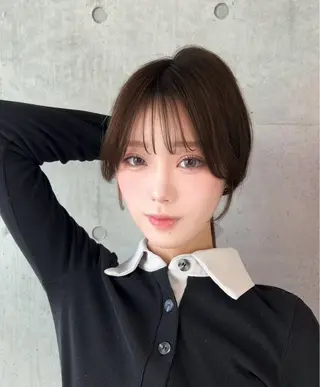 セミロング カラー 🌫️大人韓国ヘア 🌫️naoyaのヘアスタイル