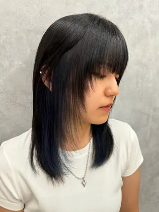 カラー funnu୨୧ えりんのヘアスタイル