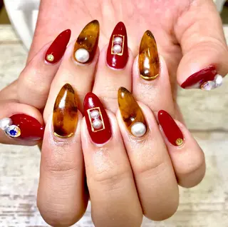 ネイル Lino+ ネイル&よもぎ蒸しのネイルデザイン