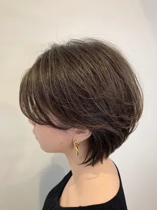 ショート 平尾 拓也のヘアスタイル