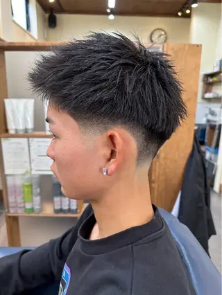 メンズ 石黒 理々花のヘアスタイル