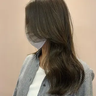 セミロング カラー 🌱小顔ヘア/ボブ ミディアム/双葉🌱のヘアスタイル