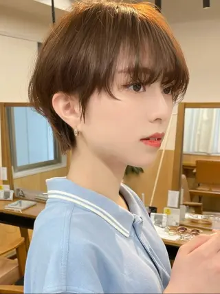 ショート 🌟似合わせカット No.1🌟ホノのヘアスタイル