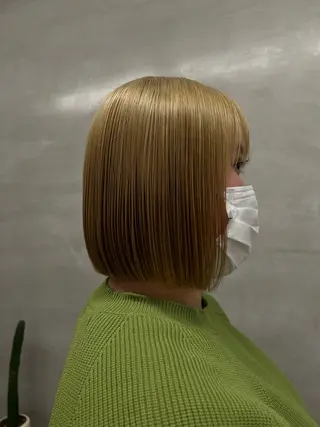 ショート サカモト ナオミのヘアスタイル