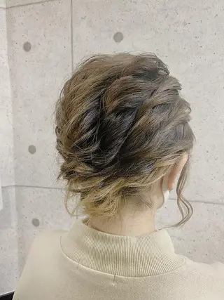 ショート ヘアアレンジ 京都最安価エクステ muuka🦋のヘアスタイル