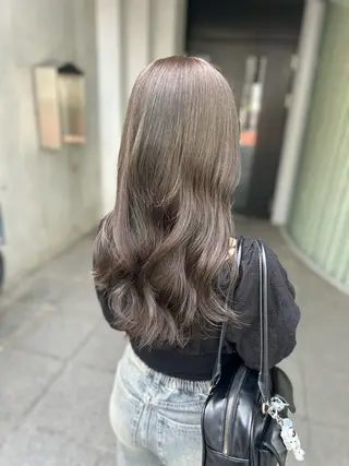 ロング 🌷ブリーチ縮毛矯正 /mina🌷のヘアスタイル