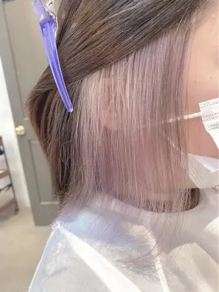 ミディアム 梅田/髪質改善✨ 酸性ストレート💕のヘアスタイル