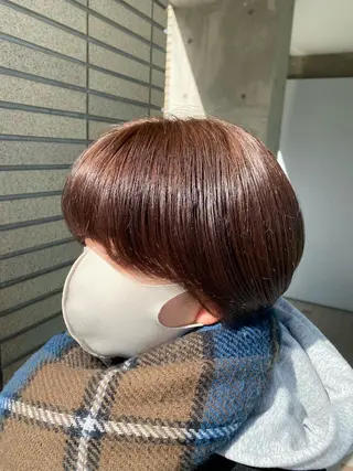 ショート カラー 浅野 匠のヘアスタイル