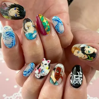 ネイル Emanail 枚方 yoshimiのネイルデザイン