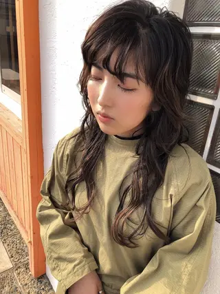 井上 歩美のヘアスタイル