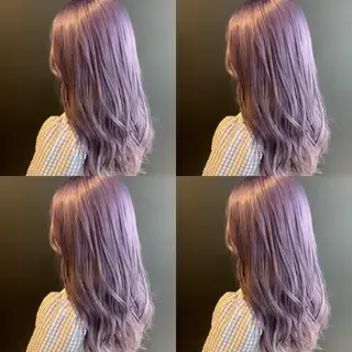 ミディアム カラー ✨縮毛矯正✖︎顔周り レイヤー✨ナカムラのヘアスタイル