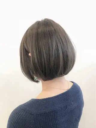 ショート カラー 髪質改善、縮毛矯正 店長浅野太郎のヘアスタイル