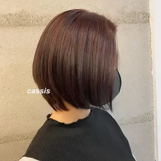 ショート ナガイ アヤのヘアスタイル