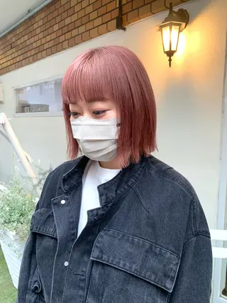 ショート カラー 田中 優衣のヘアスタイル