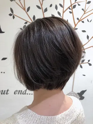 ショート カラー 店長 後藤剛のヘアスタイル