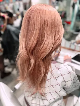 ロング 原 千景のヘアスタイル
