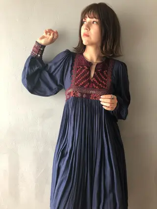 ミディアム カラー 🟩くすみカラー/ボ ブ/ショート/大司のヘアスタイル