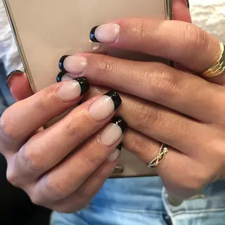 ネイル パラあり！フィルイン 美フォルムのネイルデザイン