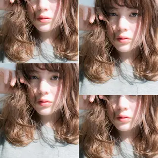 ミディアム パーマ タカハシ ショウタのヘアスタイル