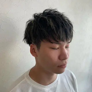 カラー メンズ メンズ指名多数!! 田島史也のヘアスタイル