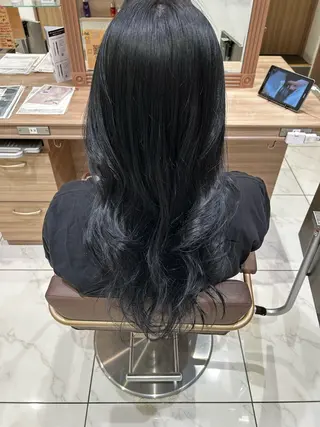 ロング 縮毛募集中🔥 小平悠人のヘアスタイル