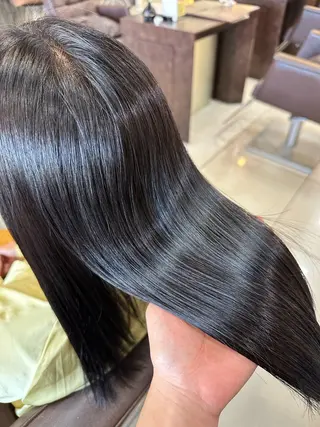 ミディアム 🤎韓国ヘア ベージュ まゆか🤎のヘアスタイル