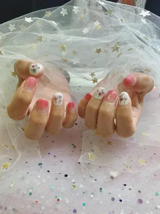 ネイル 🦋ネイルサロン ブラン🌈ゆりのネイルデザイン