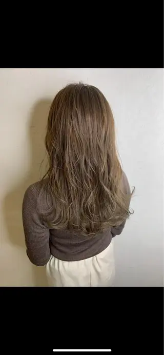 セミロング カラー パーマ ヘアアレンジ メンズ キッズ ネイル マツエク・マツパ オリーブカラー 特化　　kaiのヘアスタイル