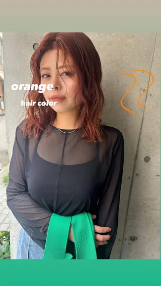 ミディアム カラー ヘアアレンジ rico_by ヘアとアイブロウの眉毛・アイブロウイメージ