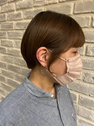 ショート 【美ボブ.艶カラー. 梅田茶屋町】midoのヘアスタイル