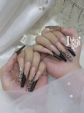 ネイル Lumière｜ ロング｜ワンホンのネイルデザイン