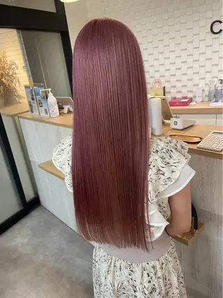 カラー レイヤーカット/ 艶カラー/山内一暉のヘアスタイル