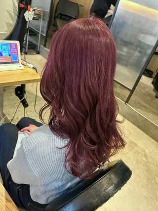 ロング カラー ブリーチカラー🌈 門前仲町/HIROのヘアスタイル