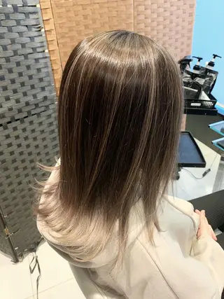 ミディアム カラー EARTH石巻店 尾形  裕のヘアスタイル
