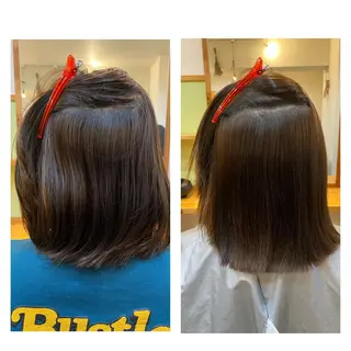 ミディアム 和歌山髪質改善 那須優太のヘアスタイル