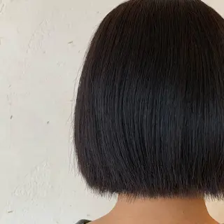 ミディアム 近鉄奈良 カラー　うのさくらのヘアスタイル