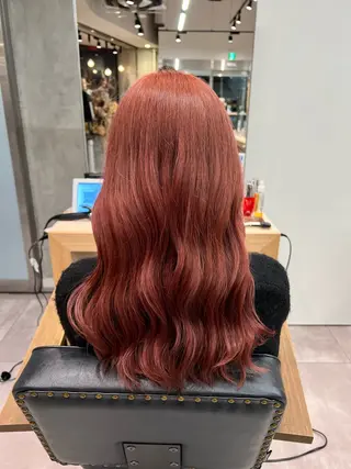 セミロング カラー 🌞レイヤー×カラー 前川那津美🌞のヘアスタイル