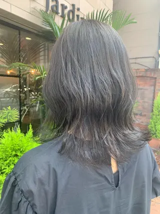 ミディアム カラー SHIAN 八王子👼鬼塚さやかのヘアスタイル
