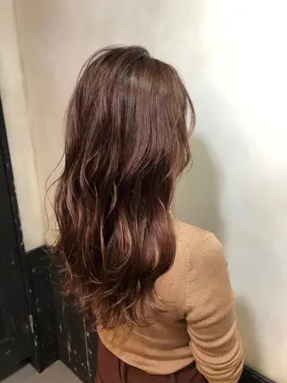 セミロング カラー ヘアアレンジ 綺麗な髪質にしたい方 限定🌈清水 祥のヘアスタイル