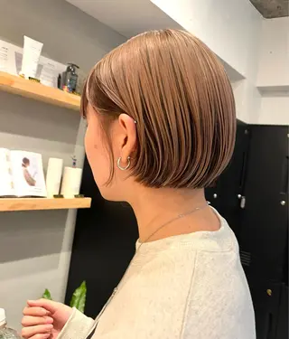 ショート カラー タカノ ノゾミのヘアスタイル