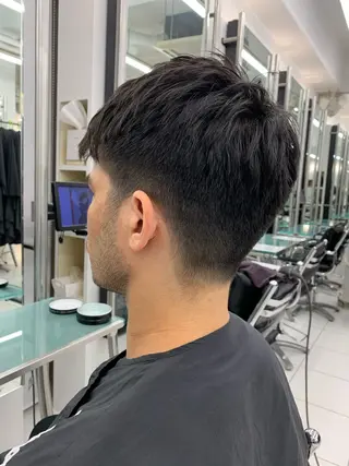 メンズ メンズ特化フェード パーマ小林裕史のヘアスタイル