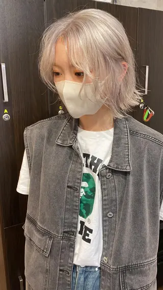 ミディアム レイヤー/髪質改善 池本　紘之のヘアスタイル