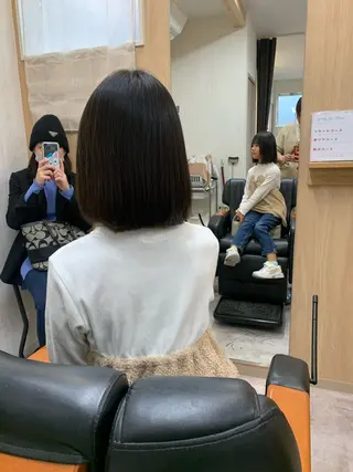 ミディアム キッズ 曽我 夏生のヘアスタイル