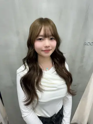 ロング カラー ︎︎カイ ミズキ 🎀のヘアスタイル