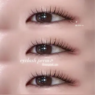 マツエク・マツパ rose pink MIYUのマツエク・マツパデザイン