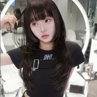 ロング 上村 光希のヘアスタイル