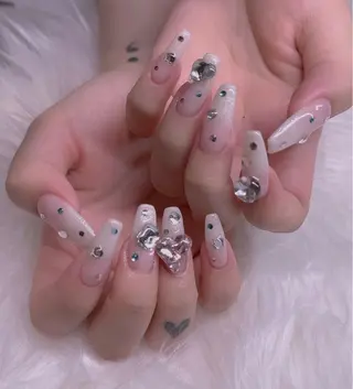 ネイル 長さだし専門店 M2　rikaのネイルデザイン